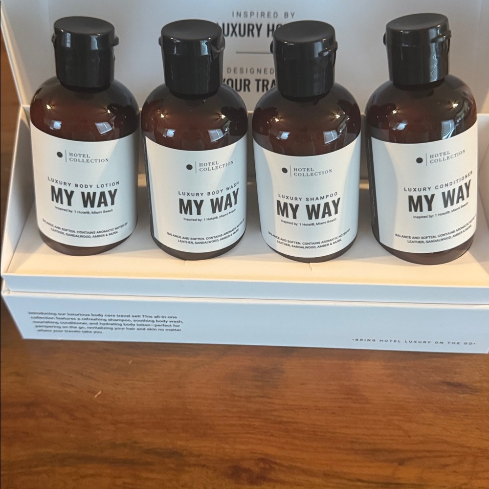 MY WAY Luxury Hotel Inspired Body Care Set